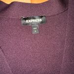 EXPRESS  Women's Deep Purple Cardigan Photo 1