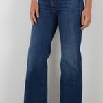 MOTHER The Hustler High Rise Wide Leg Jeans in High Fidelity 27 Blue Photo 0
