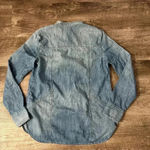 Madewell  chambray Denim Downshift Popover shirt size XS Photo 2