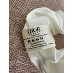 Christian Dior NWT Dior Beauty White Satin Hair Scrunchie Photo 2