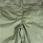 IZOD  **SET OF 2** Women's Capri Pants, Belted, Cream/Olive, Size 16 Photo 5