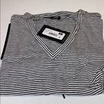 David Lerner Nwt  striped corset T-shirt dress sz m Photo 2