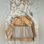 Eliza J Embroidered Mesh Fit & Flare Dress | 12 NWT Photo 9