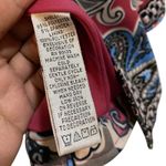 Joan Rivers Large Colorful Paisley Patchwork Open Front Blazer Jacket Artsy Black Photo 8