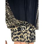 Saks 5th Avenue Saks Fifth Avenue Vintage Velvet Leopard Print Housecoat Dress M Photo 2