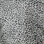 Chico's Shirt Women 8/10 1 Black Gray Cheetah Print CoolMax All Seasons Preppy Photo 4
