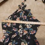 As You Wish As U Wish Size Medium M Jumpsuit Wide Leg Floral Flowers Sleeveless Chic Photo 3