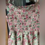 Tuckernuck Smocked floral Nap dress midi embroidered tiered ruffle flutter hill house Photo 7