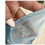 Nike  Womens Blue Lightweight Open Back Running Tank Size Medium Photo 4