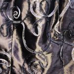 Jessica McClintock Vintage 90’s Pewter Strapless Dress Small or Extra Small Photo 7