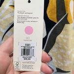 Calia Inverter Pleat Pull On Shorts Linen Multicolored Palm High Rise Size XS Pink Photo 10