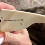 Dolce & Gabbana  DG2005 05/6G 120 White Sunglasses. Vintage, Rare, Photo 3