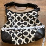 Coach  vintage black and white shoulder bag Photo 9