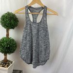 Lululemon  Gray & White Striped Racerback Athletic Tank Top 6 Photo 2