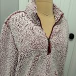 Charlie Paige  Pink Sherpa Quarter Zip Pullover Photo 4