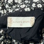 Altar'd State Women's Skort Black White Floral Flowers Tiered Short/Skirt XS Photo 4