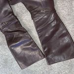 Ann Taylor knee high brown heeled boots size 8 Photo 8