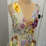 H&M Floral Linen Blend Maxi Dress Photo 6