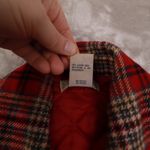 Cambridge Dry Goods Vintage Red Plaid Wool Blend Full Zip Jacket Women's Small Photo 2
