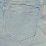 Torrid Distressed Aqua Blue Denim Raw Hem Jean Shorts Size 16 #10808883 Photo 6