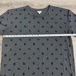 LuLaRoe  Gray Graphic Print T Shirt Womens 2XL All Over Print Casual Top Photo 5