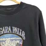 Brandy Melville Womens One Size Niagara Falls Canada Black Sweatshirt John Galt Photo 3