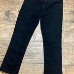 Guess Vintage Scarlett straight leg raw hem black  jeans Photo 1