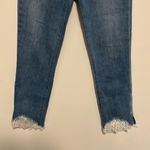 J Brand  Ruby Jeans High Waisted Skinny with Lace Detail Size 26 EUC Photo 2