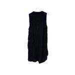 Holding Horses Womens Shirt Dress Button Up Sleeveless Knee length Black Size 8 Photo 6