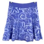 Fresh Produce  Floral Tropical Cotton Tiered Mini Skirt Size Large Photo 0