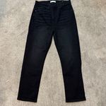Loft  The Slim High Rise Black Jeans Size 9/28 Photo 2