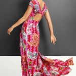 Zac Posen  Target 20th Anniversary Collection Pink Safety Pin Maxi Size 18 W Photo 1