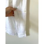 UNTUCKit Linen Cotton Buttondown Shirt White Size 0 NEW Photo 5