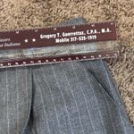 Kathie Lee Women's Vintage 90's Gray with White line Slacks Business Pants Sz 10 Photo 10