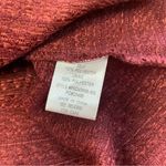 Lena & Lou Deep Red Woven Empire Waist Babydoll Midi Dress Puff Sleeves 1X New Photo 13