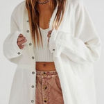 We The Free Free People  Summer Daydream Buttondown Top Photo 0