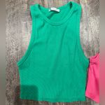 ZARA  Pink and Green Tank Bundle Photo 1