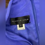 August Silk  100% silk purple wrap dress sz 8 Photo 1