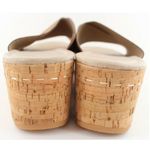 Donald J Pliner Syna Taupe Nubuc Strappy Wedges Size 9.5 Photo 4