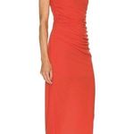 Helmut Lang Twist Midi Dress in Basalt Black, Size XXS NEW w/Tag $345 Photo 6