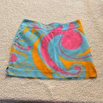 Loudmouth Blue Mini Skirt Resort Wear Size 4 Photo 0