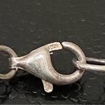 Vintage Mid Century Sterling Baltic Amber Cabochon Link 7" Bracelet 10.7g Photo 11