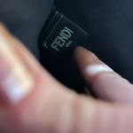 Fendi Vocabulary Fantastic Leather Clutch Moss Green 7N0078 Photo 6