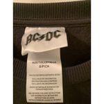 AC/DC  Adult Unisex Fleece Sweatshirt Blow-Up Your Video Size Small Dark Gray Photo 2