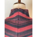 Amanda Uprichard  Black And Red Knit Keyhole Mock Neck Sweater Dress Size M‎ Photo 4