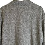 Athleta  Women's Textured Shirt Jacket Size XL Black White Long Sleeves 882490‎ Photo 7