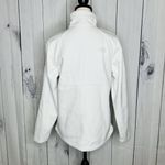 The North Face  Women’s White Windwall Fleece Jacket Full Zip Long Sleeve Sz M Photo 9