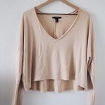 Forever 21 Cropped Long Sleeve Top Photo 0