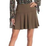 Free People Army Green Mini Skirt NWOT Photo 0