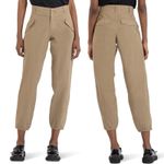 Kut From The Kloth  Sadie Slit Hem Flap Pockets Pants Stone Tan‎ NWT Size 4 Photo 7